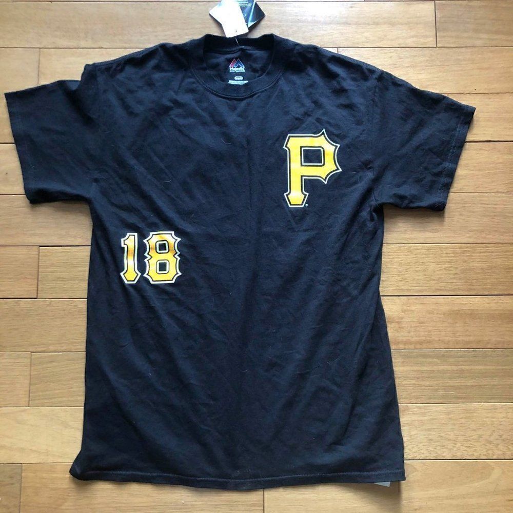 Pittsburgh Pirates #18 Neil Walker T Shirt Men New